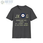 Personalized RAF Type C Roundel Shirt — Custom Squadron Codes & Aircraft Markings - T-Shirt - Pilot gifts - WWII