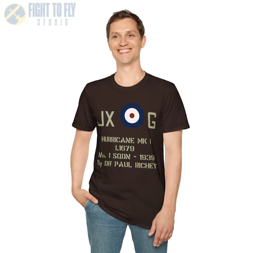 Personalized RAF Type C Roundel Shirt — Custom Squadron Codes & Aircraft Markings - T-Shirt - Pilot gifts - WWII