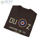 Personalized RAF Type C1 Roundel Shirt — Custom Squadron Codes & Aircraft Markings - T-Shirt - Pilot gifts - WWII