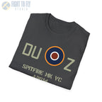 Personalized RAF Type C1 Roundel Shirt — Custom Squadron Codes & Aircraft Markings - T-Shirt - Pilot gifts - WWII
