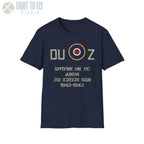 Personalized RAF Type C1 Roundel Shirt — Custom Squadron Codes & Aircraft Markings - T-Shirt - Pilot gifts - WWII