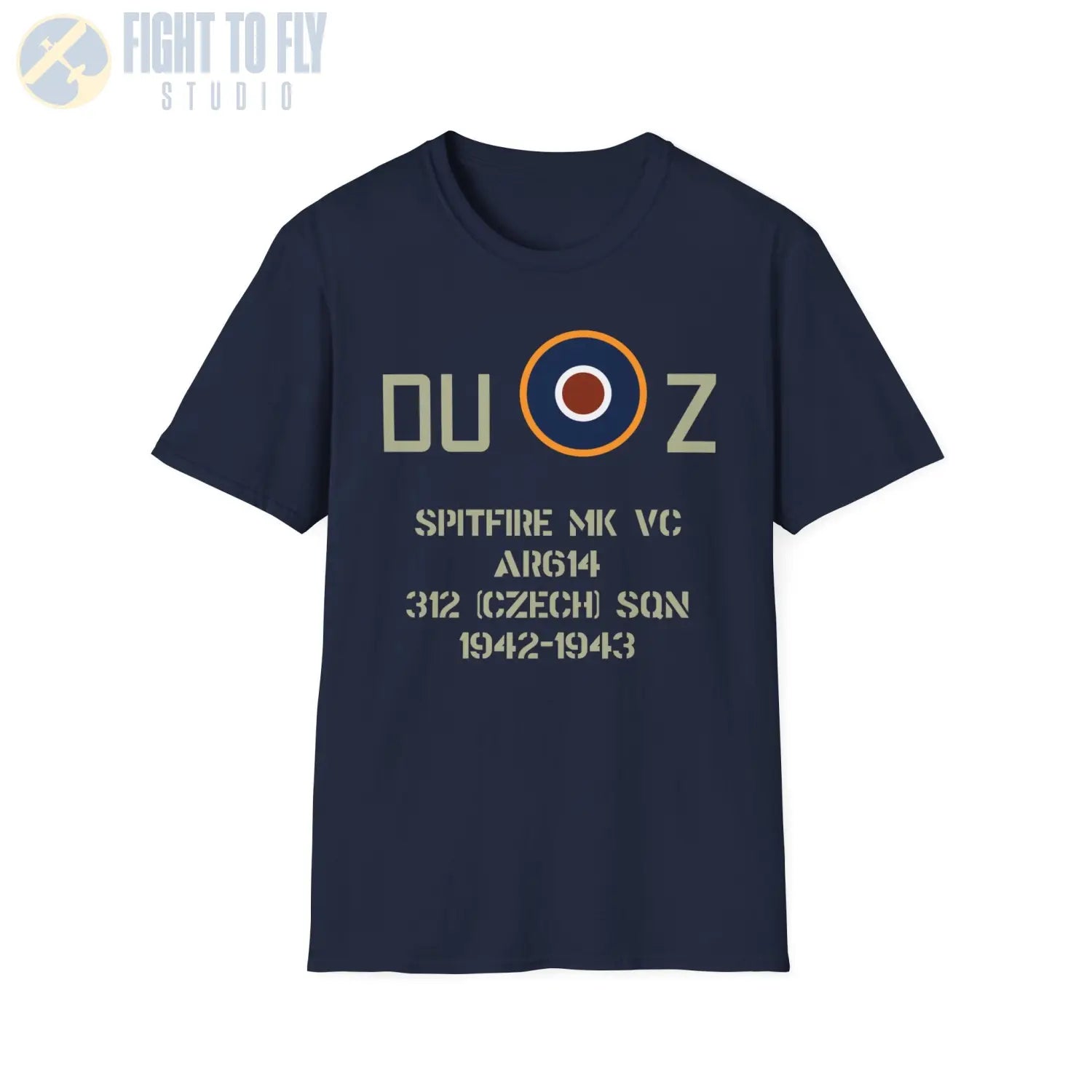 Personalized RAF Type C1 Roundel Shirt — Custom Squadron Codes & Aircraft Markings - T-Shirt - Pilot gifts - WWII