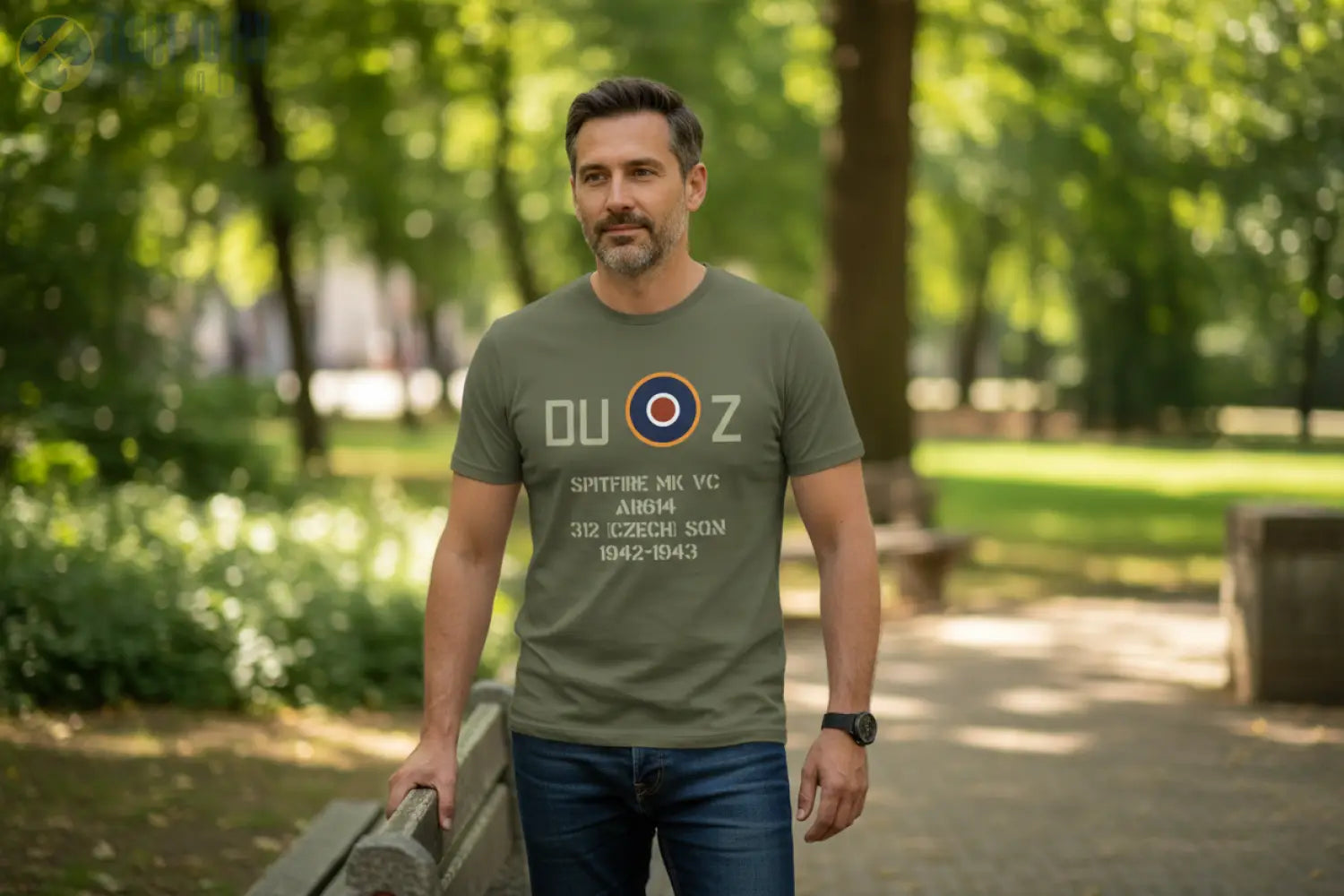 Personalized RAF Type C1 Roundel Shirt — Custom Squadron Codes & Aircraft Markings - T-Shirt - Pilot gifts - WWII