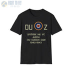 Personalized RAF Type C1 Roundel Shirt — Custom Squadron Codes & Aircraft Markings - T-Shirt - Pilot gifts - WWII