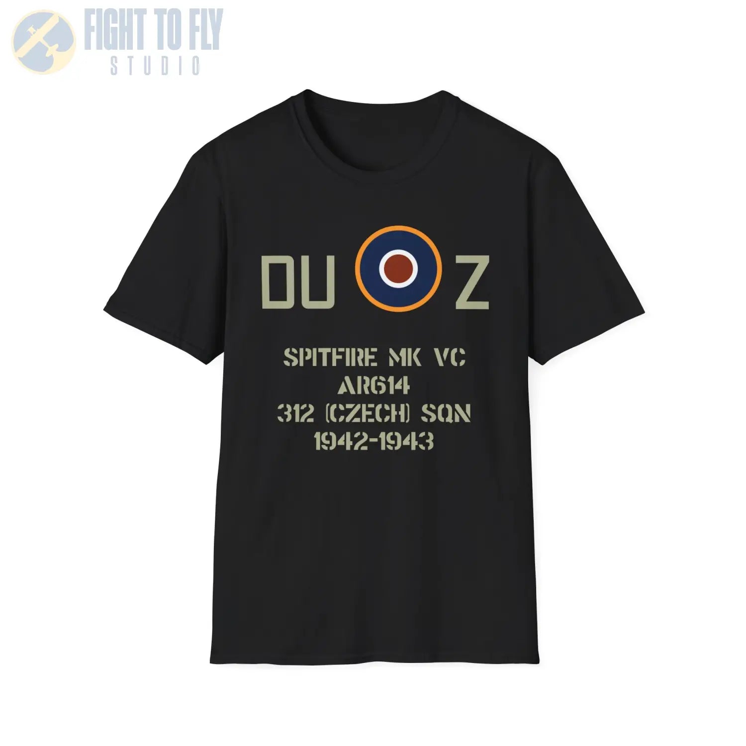 Personalized RAF Type C1 Roundel Shirt — Custom Squadron Codes & Aircraft Markings - T-Shirt - Pilot gifts - WWII