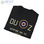 Personalized RAF Type C1 Roundel Shirt — Custom Squadron Codes & Aircraft Markings - T-Shirt - Pilot gifts - WWII