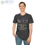Personalized RAF Type C1 Roundel Shirt — Custom Squadron Codes & Aircraft Markings - T-Shirt - Pilot gifts - WWII