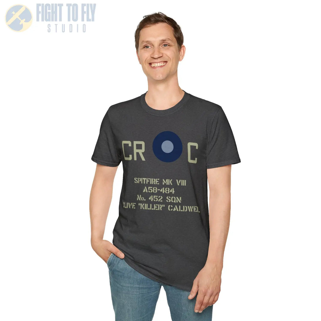 Personalized SEAC Roundel Shirt — Custom Squadron Codes & Aircraft Markings - T-Shirt - Pilot gifts - WWII warbird