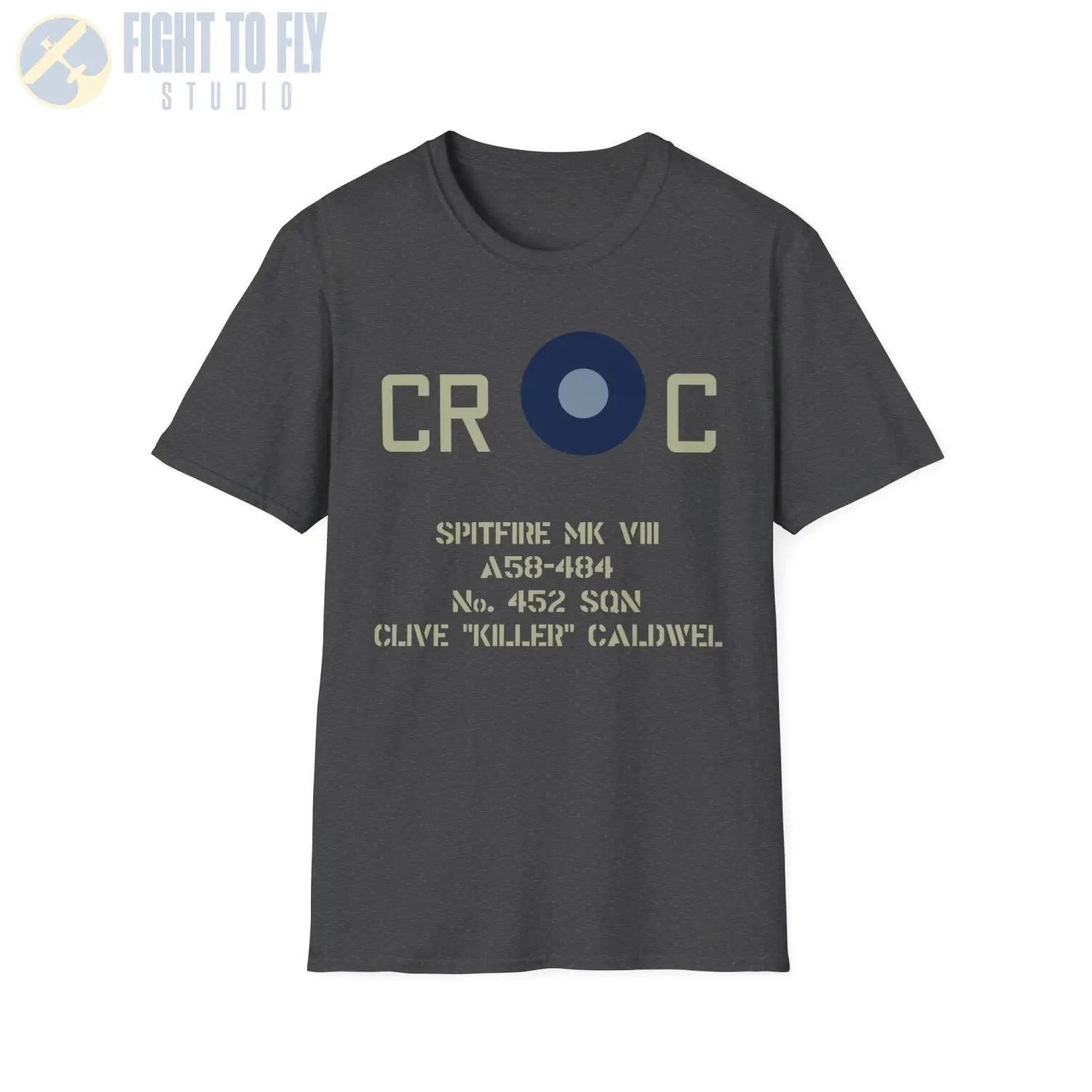 Personalized SEAC Roundel Shirt — Custom Squadron Codes & Aircraft Markings - T-Shirt - Pilot gifts - WWII warbird