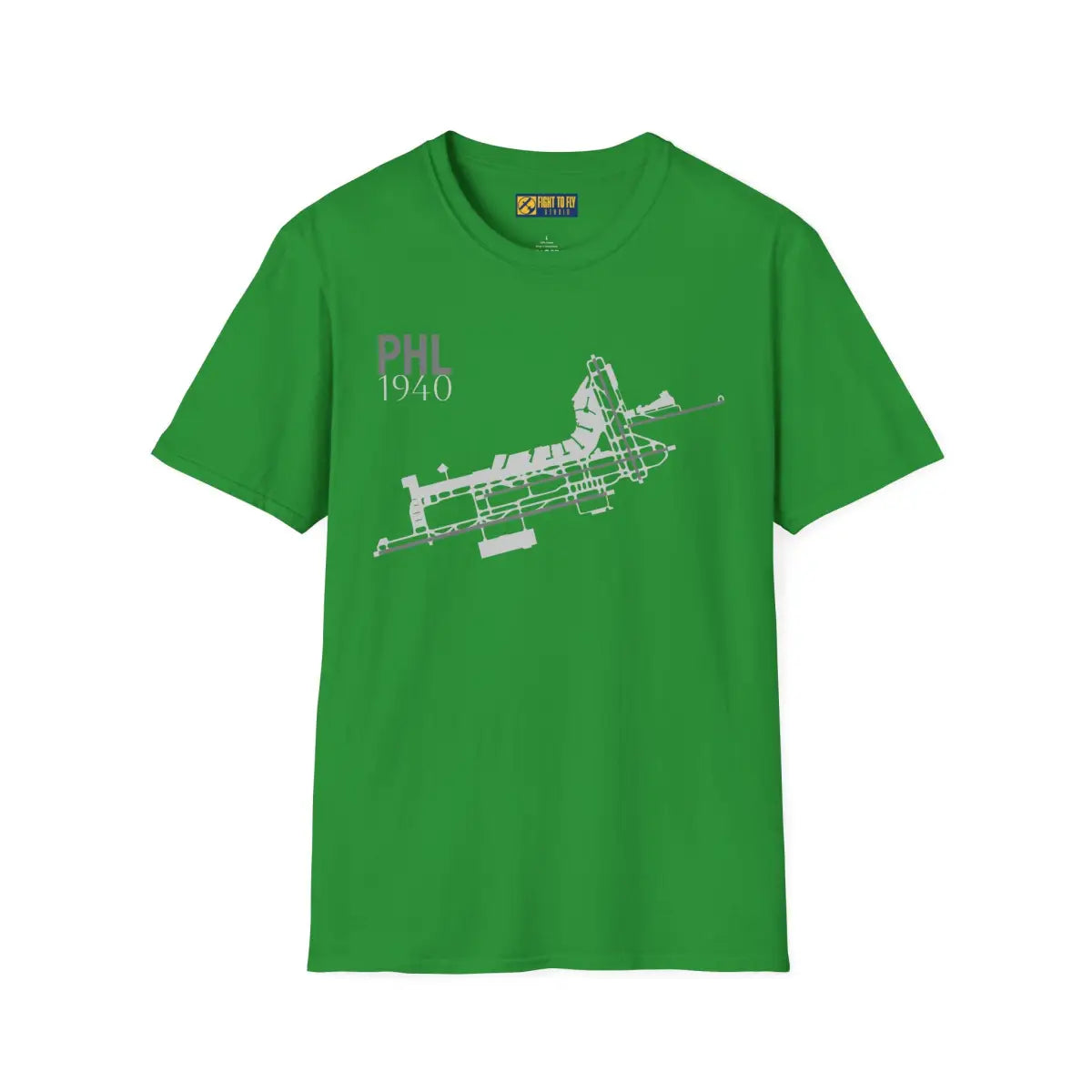 PHL Philadelphia International - 1940 - Tee - T-Shirt - Gifts for pilots - Aviation apparel