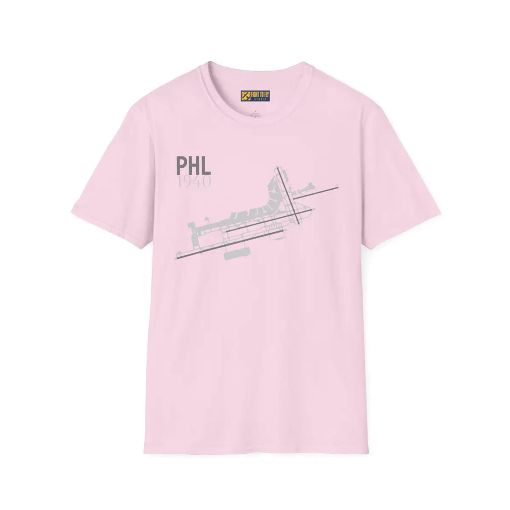 PHL Philadelphia International - 1940 - Tee - T-Shirt - Pilot gifts - WWII warbird t-shirt