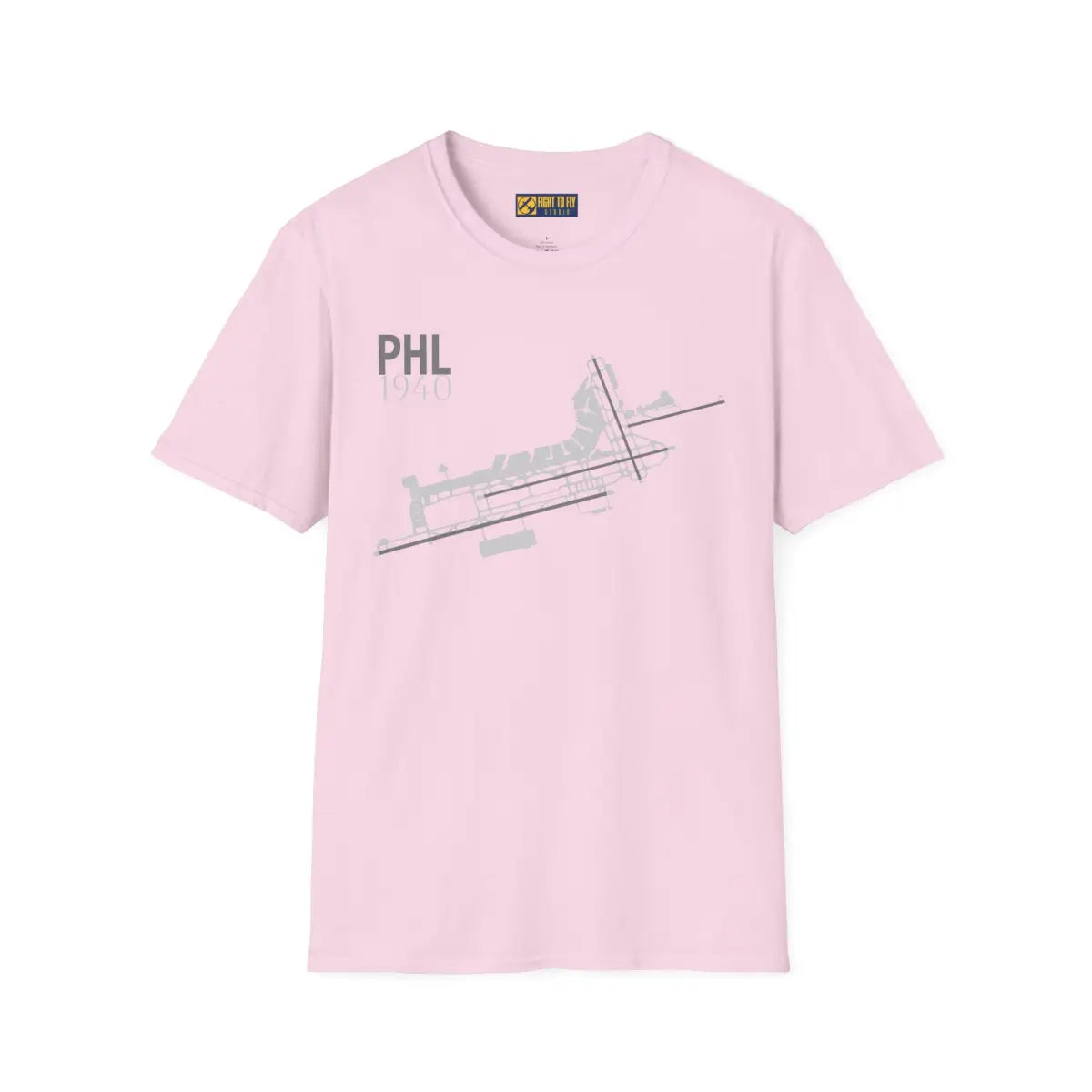 PHL Philadelphia International - 1940 - Tee - T-Shirt - Gifts for pilots - Aviation apparel