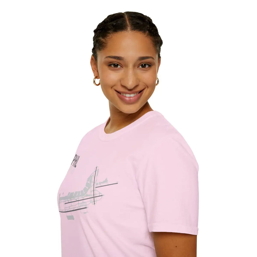 PHL Philadelphia International - 1940 - Tee - T-Shirt - Gifts for pilots - Aviation apparel