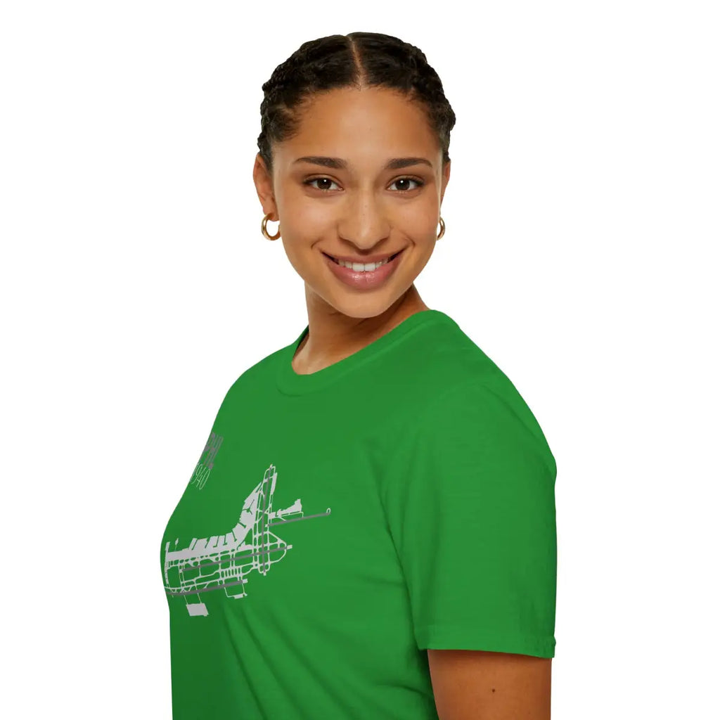 PHL Philadelphia International - 1940 - Tee - T-Shirt - Gifts for pilots - Aviation apparel