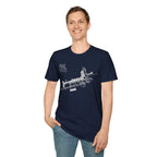 PHL Philadelphia International - 1940 - Tee - T-Shirt - Pilot gifts - WWII warbird t-shirt