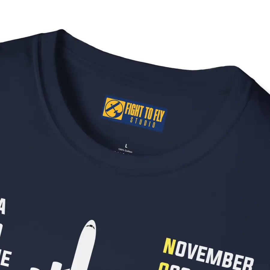 Phonetic Alphabet - Airplane - T-Shirt - Pilot gifts - WWII warbird t-shirt