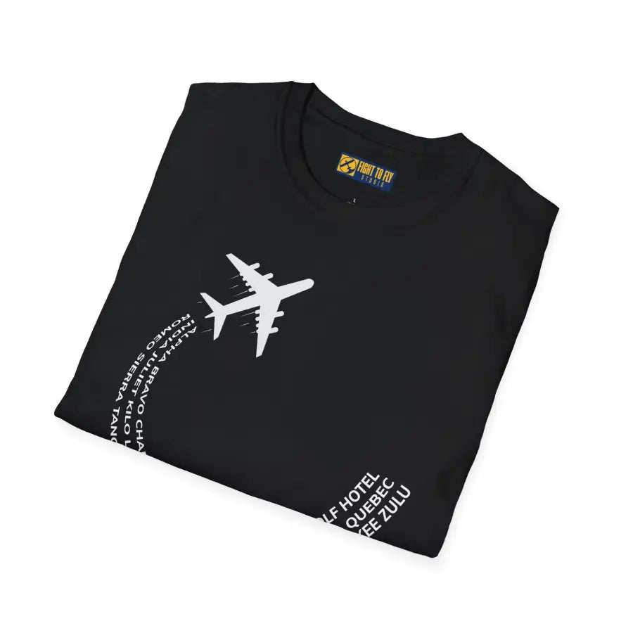 Phonetic Alphabet Airplane - T-Shirt - Pilot gifts - WWII warbird t-shirt