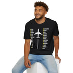 Phonetic Alphabet - Airplane - T-Shirt - Pilot gifts - WWII warbird t-shirt