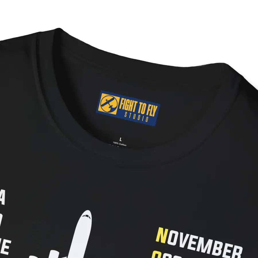 Phonetic Alphabet - Airplane - T-Shirt - Pilot gifts - WWII warbird t-shirt