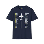 Phonetic Alphabet - Airplane - T-Shirt - Pilot gifts - WWII warbird t-shirt