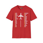 Phonetic Alphabet - Airplane - T-Shirt - Pilot gifts - WWII warbird t-shirt