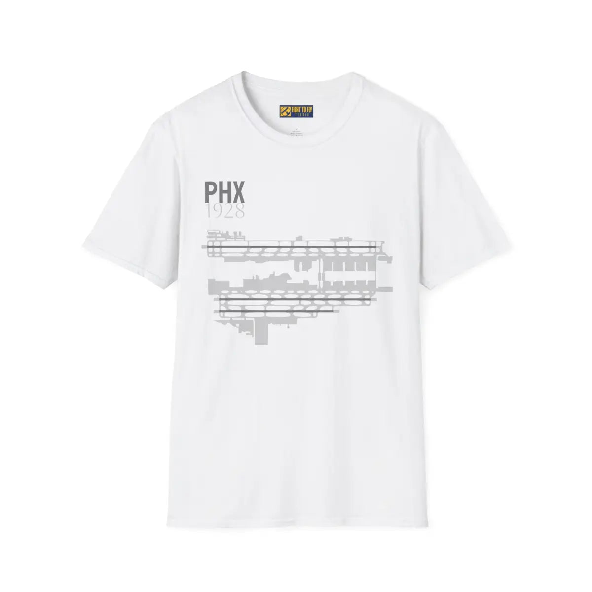 PHX Phoenix Sky Harbor International - 1928 - Tee - T-Shirt - Gifts for pilots - Aviation apparel