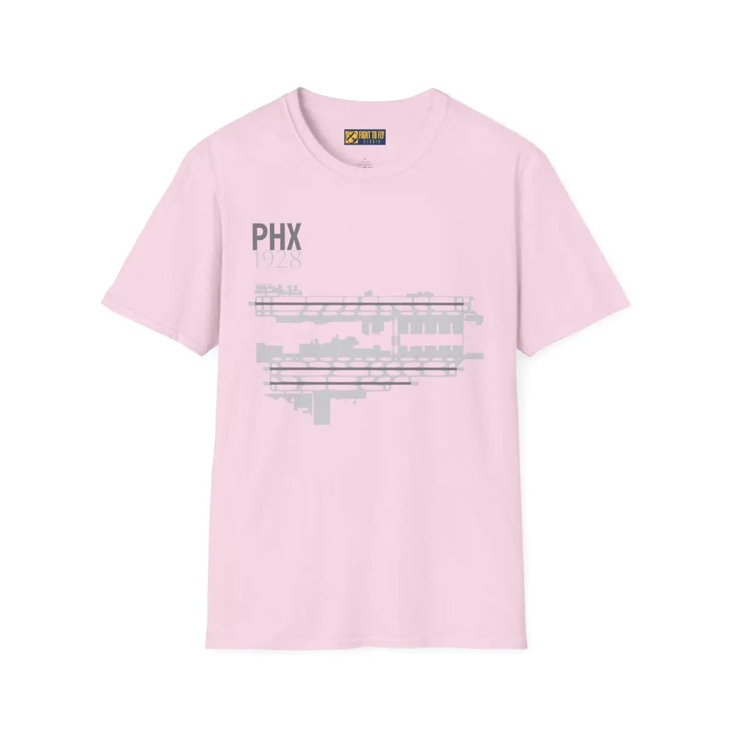 PHX Phoenix Sky Harbor International - 1928 - Tee - T-Shirt - Pilot gifts - WWII warbird t-shirt