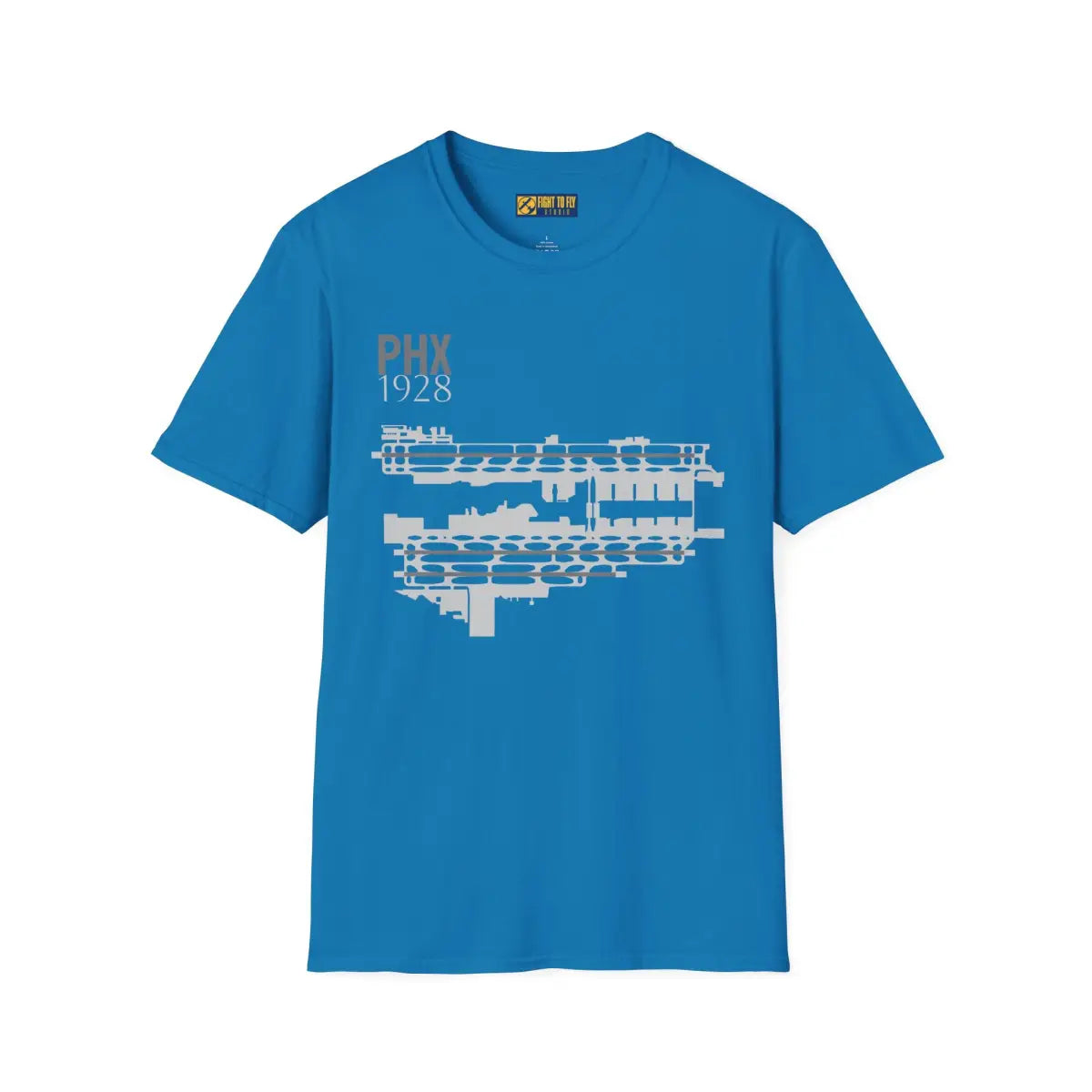 PHX Phoenix Sky Harbor International - 1928 - Tee - T-Shirt - Gifts for pilots - Aviation apparel