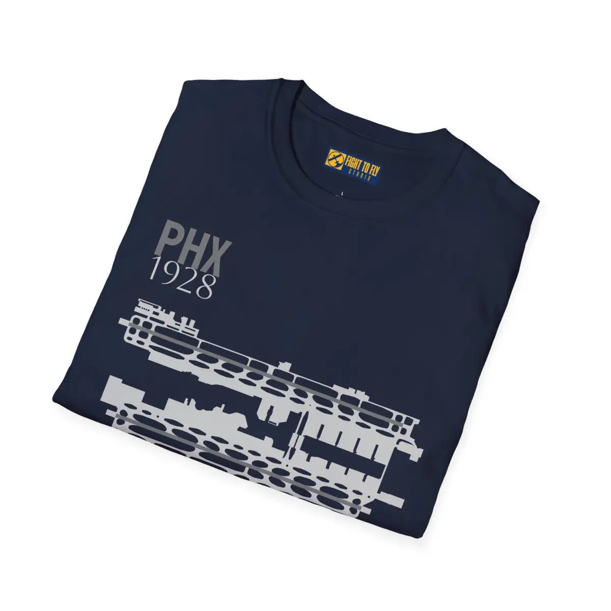 PHX Phoenix Sky Harbor International - 1928 - Tee - T-Shirt - Pilot gifts - WWII warbird t-shirt