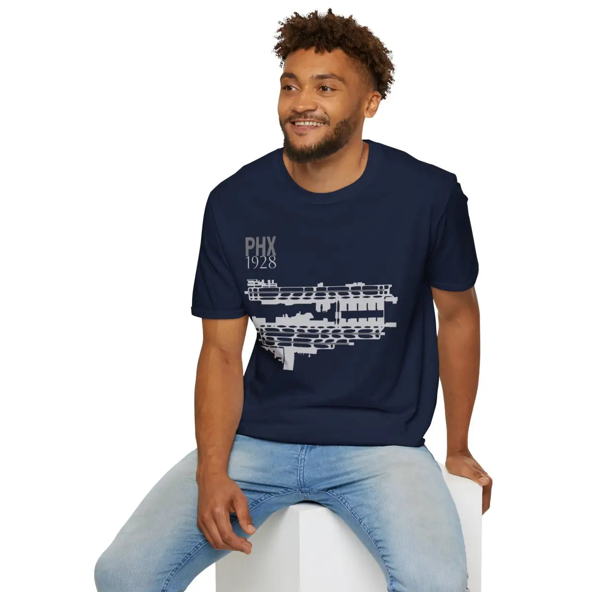 PHX Phoenix Sky Harbor International - 1928 - Tee - T-Shirt - Gifts for pilots - Aviation apparel