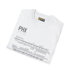 PHX Phoenix Sky Harbor International - 1928 - Tee - T-Shirt - Pilot gifts - WWII warbird t-shirt