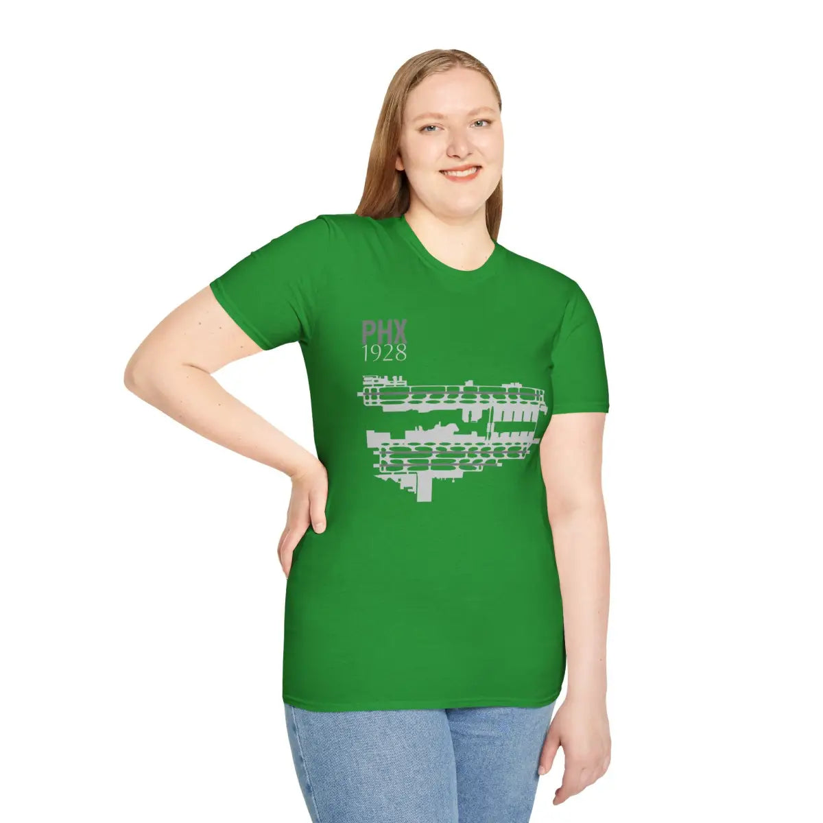PHX Phoenix Sky Harbor International - 1928 - Tee - T-Shirt - Gifts for pilots - Aviation apparel