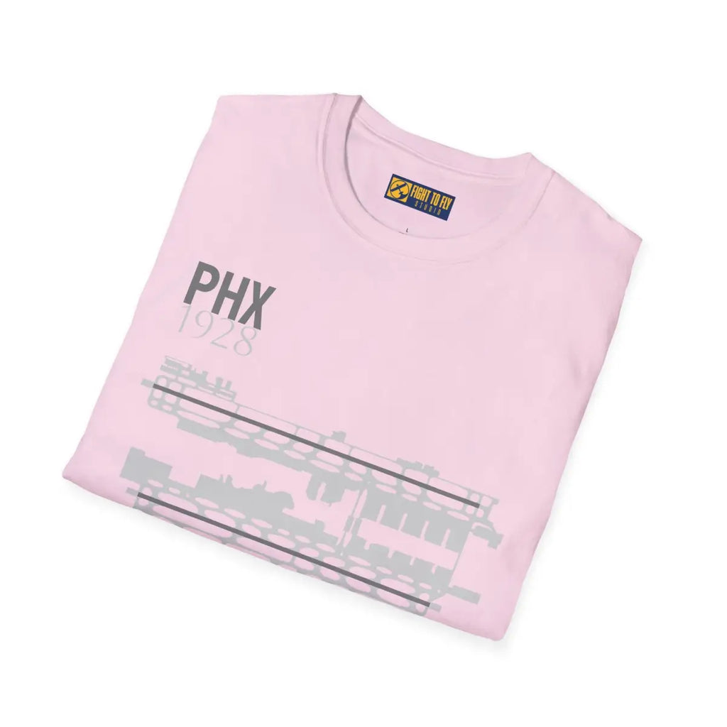 PHX Phoenix Sky Harbor International - 1928 - Tee - T-Shirt - Gifts for pilots - Aviation apparel