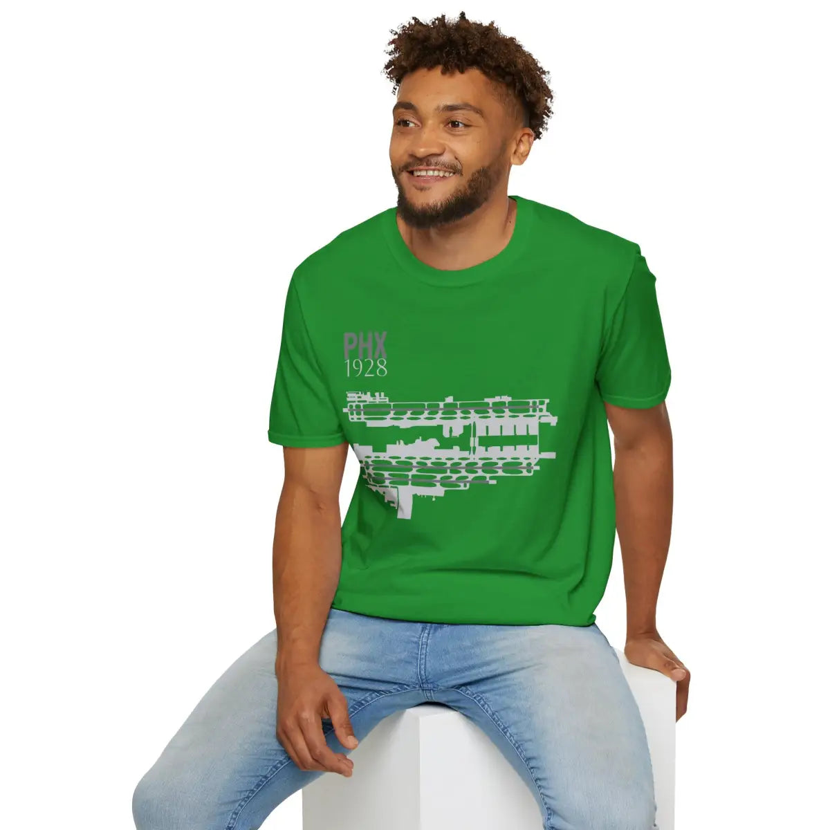 PHX Phoenix Sky Harbor International - 1928 - Tee - T-Shirt - Gifts for pilots - Aviation apparel