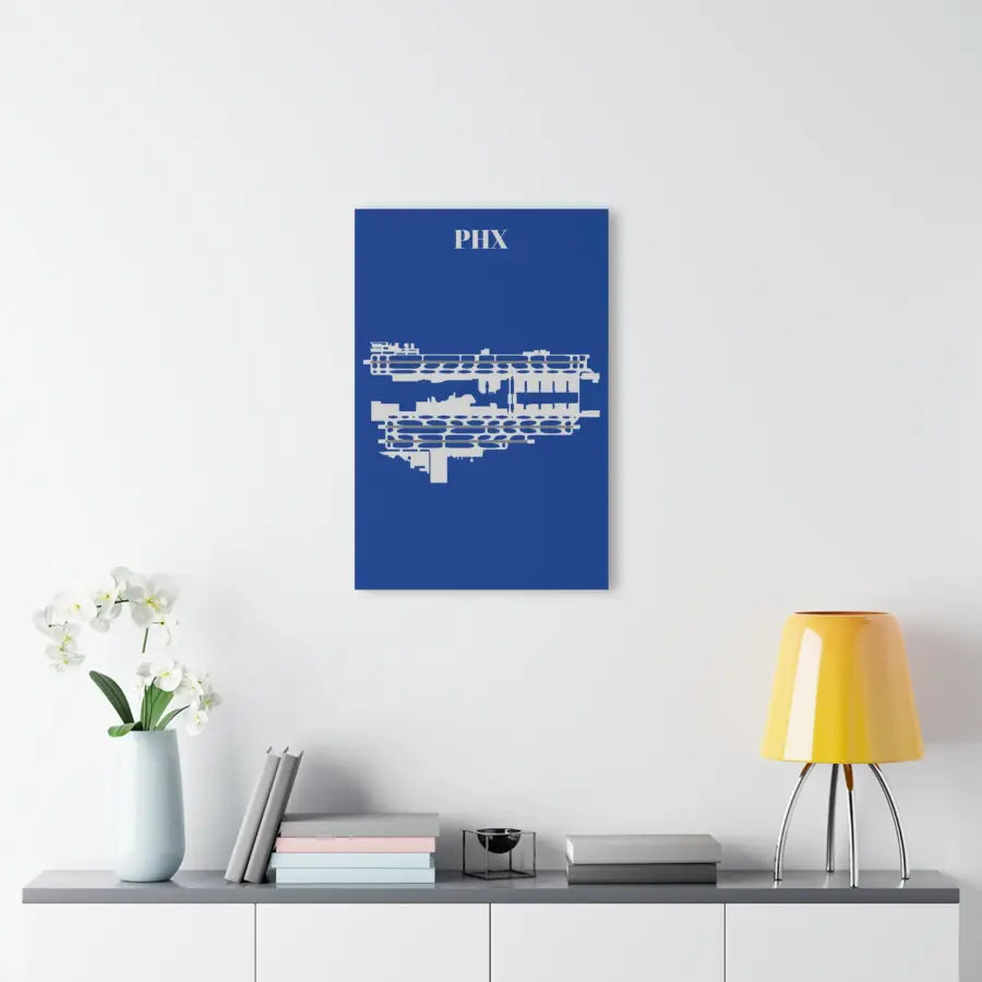 PHX - Phoenix Sky Harbor International Acrylic Print - Home Decor - Pilot gifts - WWII warbird t-shirt
