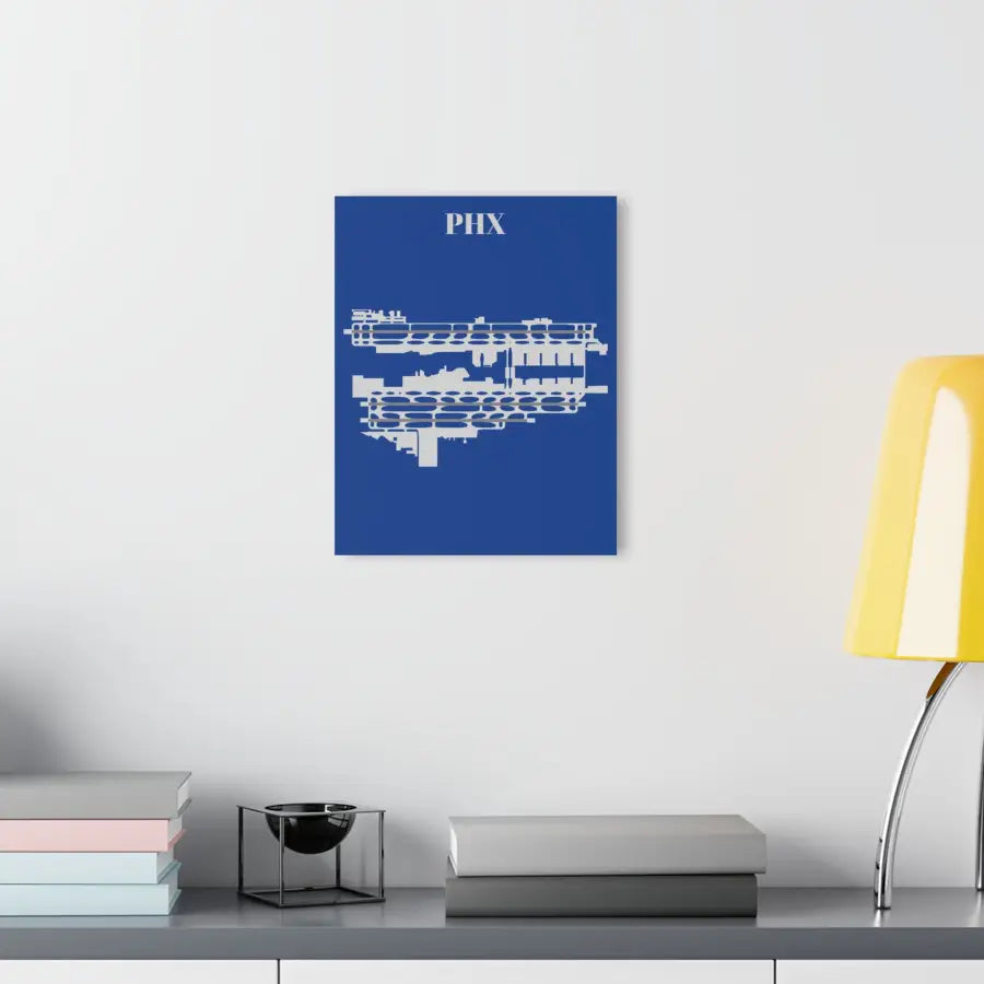 PHX - Phoenix Sky Harbor International Acrylic Print - Home Decor - Pilot gifts - WWII warbird t-shirt
