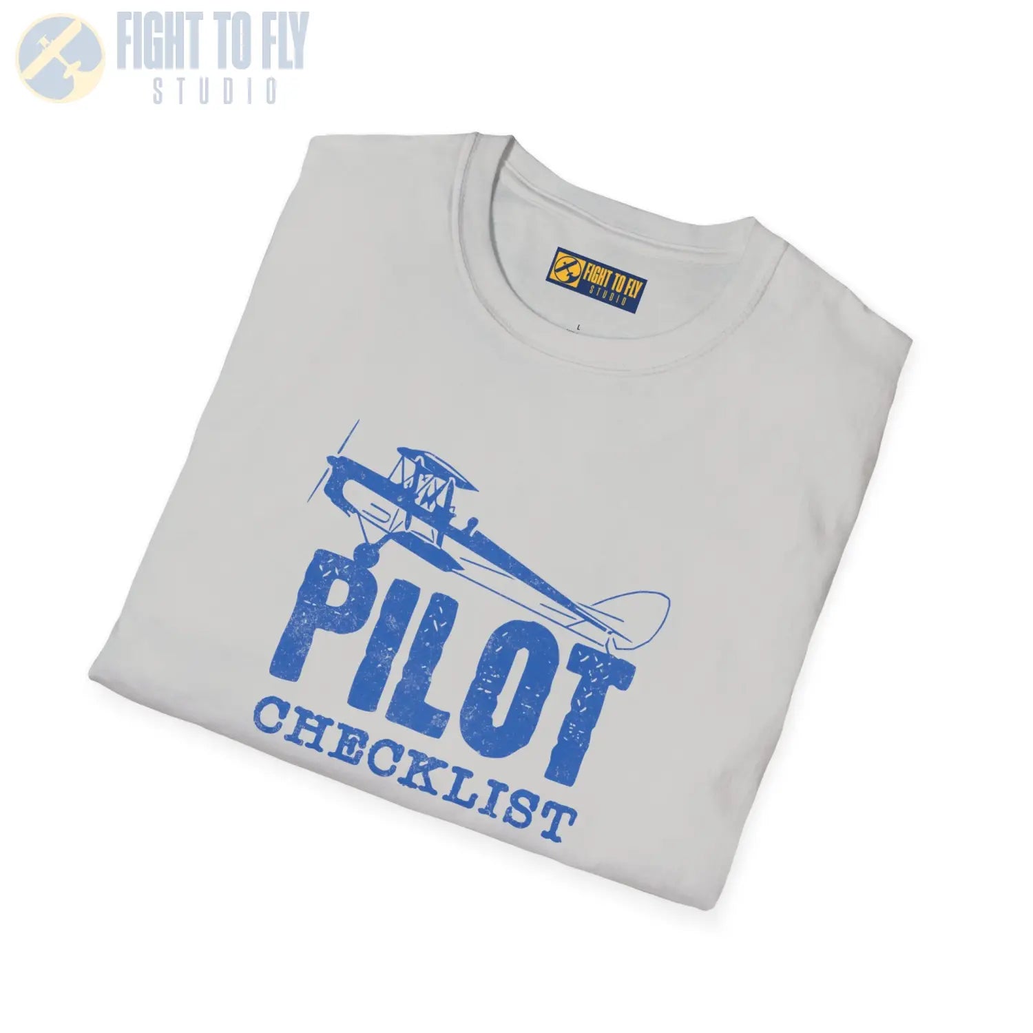 Pilot Checklist - Aviate Navigate Communicate - Tee - T-Shirt - gifts - WWII warbird t-shirt