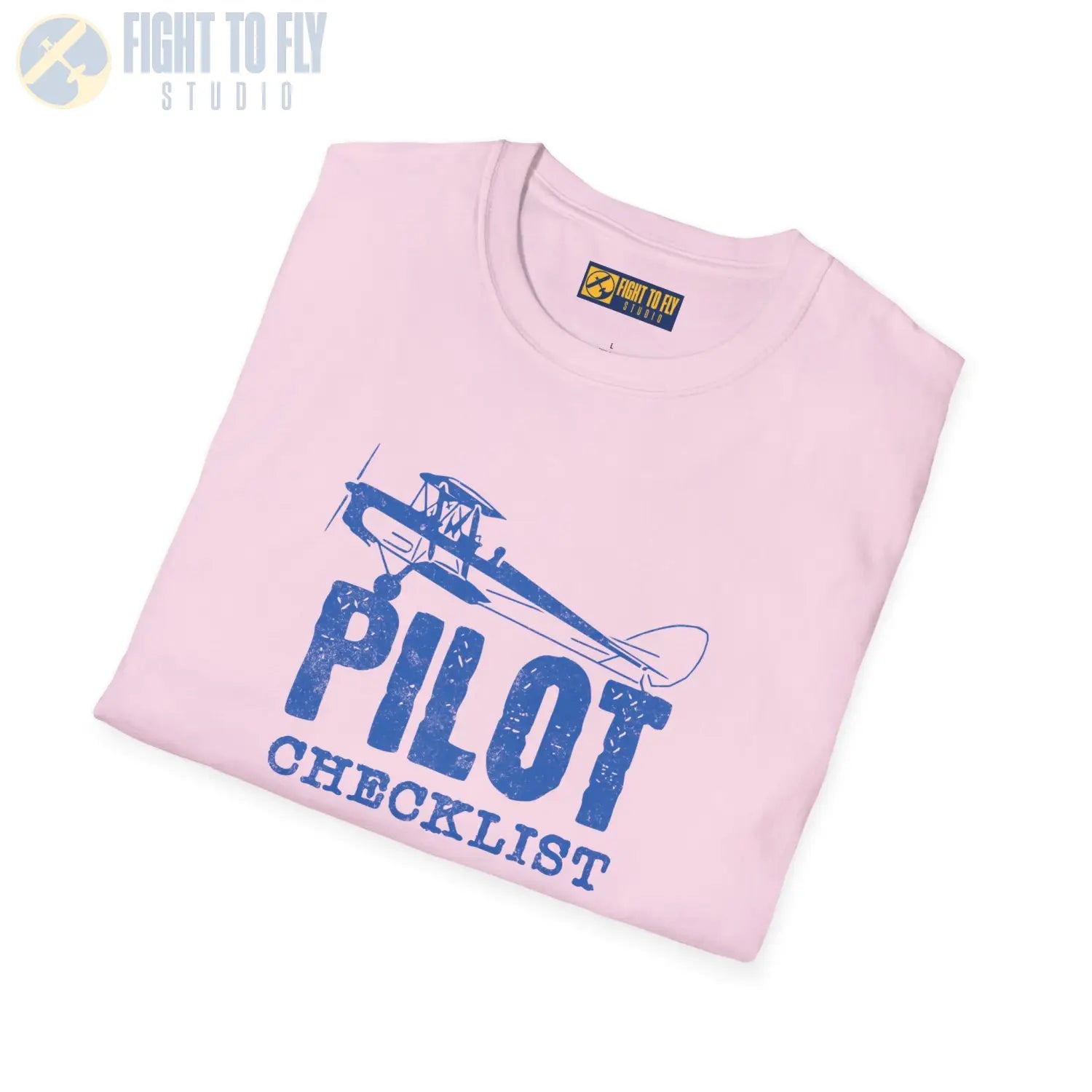 Pilot Checklist - Aviate Navigate Communicate - Tee - T-Shirt - gifts - WWII warbird t-shirt