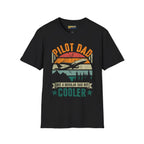 Pilot Dad Cooler T-Shirt Father’s Day Gift - gifts - WWII warbird t-shirt