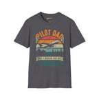 Pilot Dad Cooler T-Shirt Father’s Day Gift - gifts - WWII warbird t-shirt