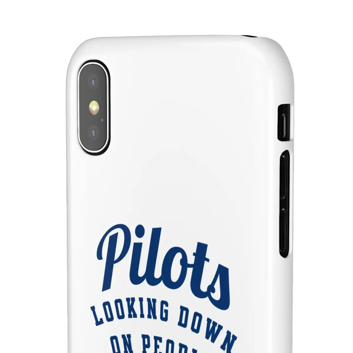 Pilot Theme Snap Case - Looking Down on People Since 1903 - Phone - Gifts for pilots - Aviation apparel