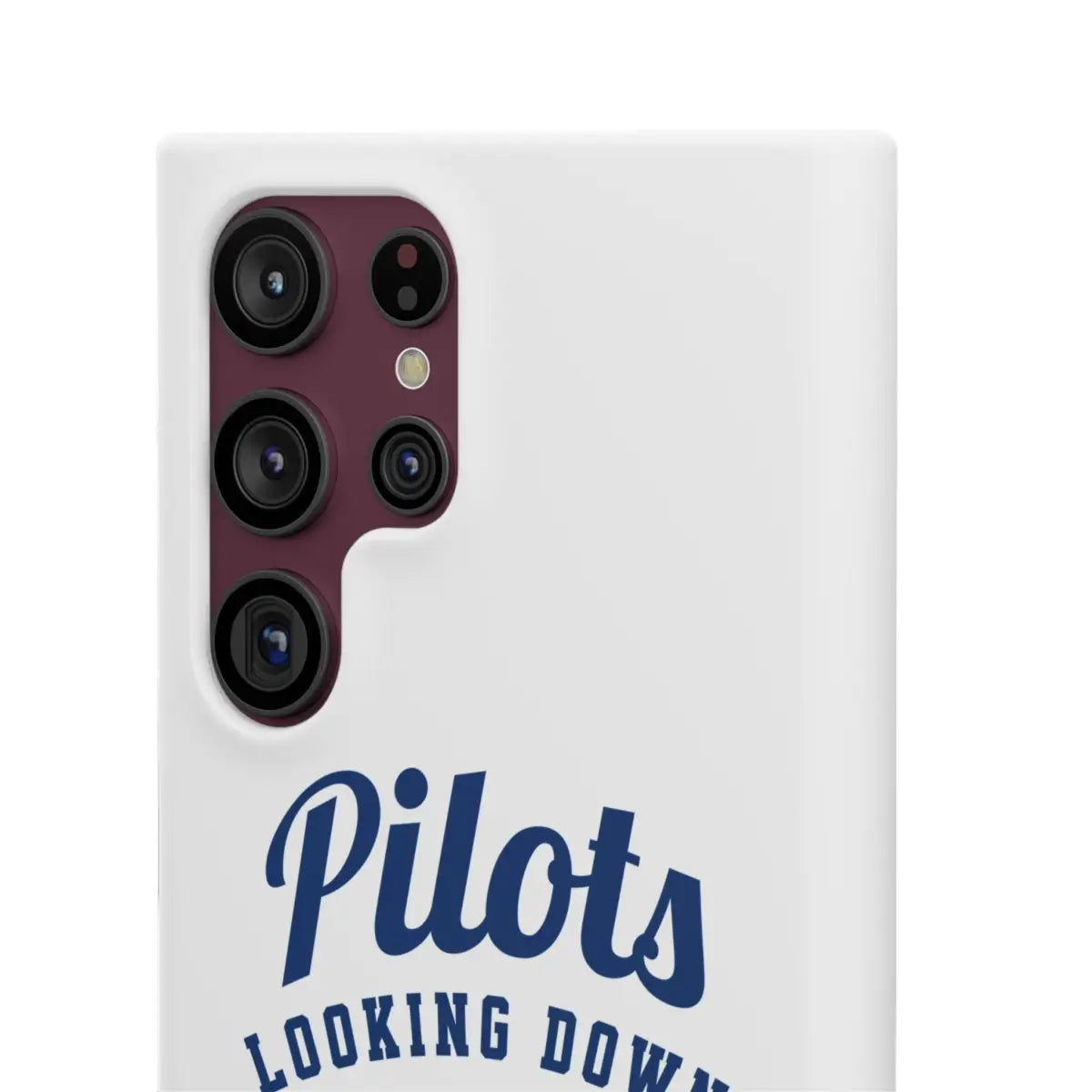 Pilot Theme Snap Case - Looking Down on People Since 1903 - Phone - Gifts for pilots - Aviation apparel
