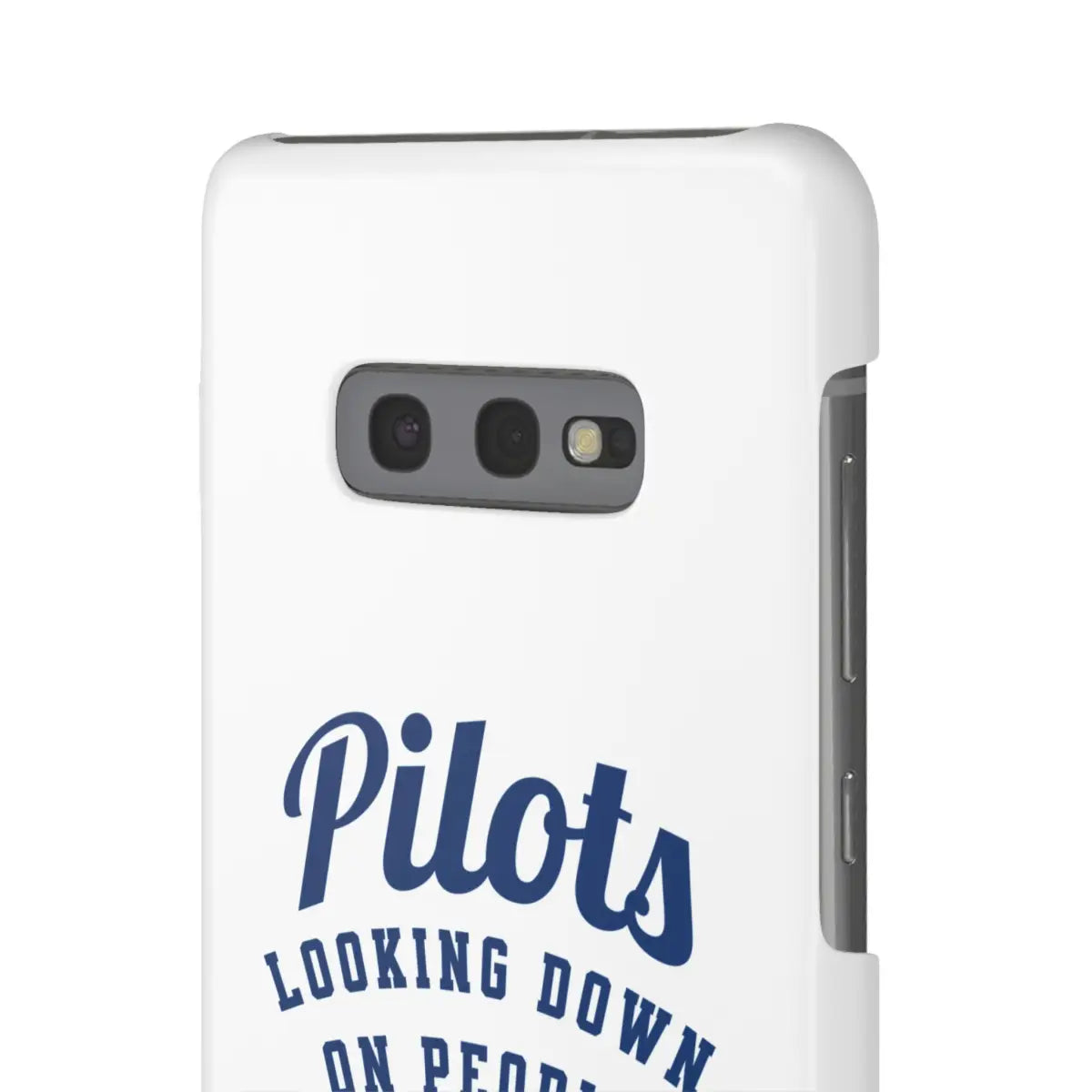 Pilot Theme Snap Case - Looking Down on People Since 1903 - Phone - Gifts for pilots - Aviation apparel