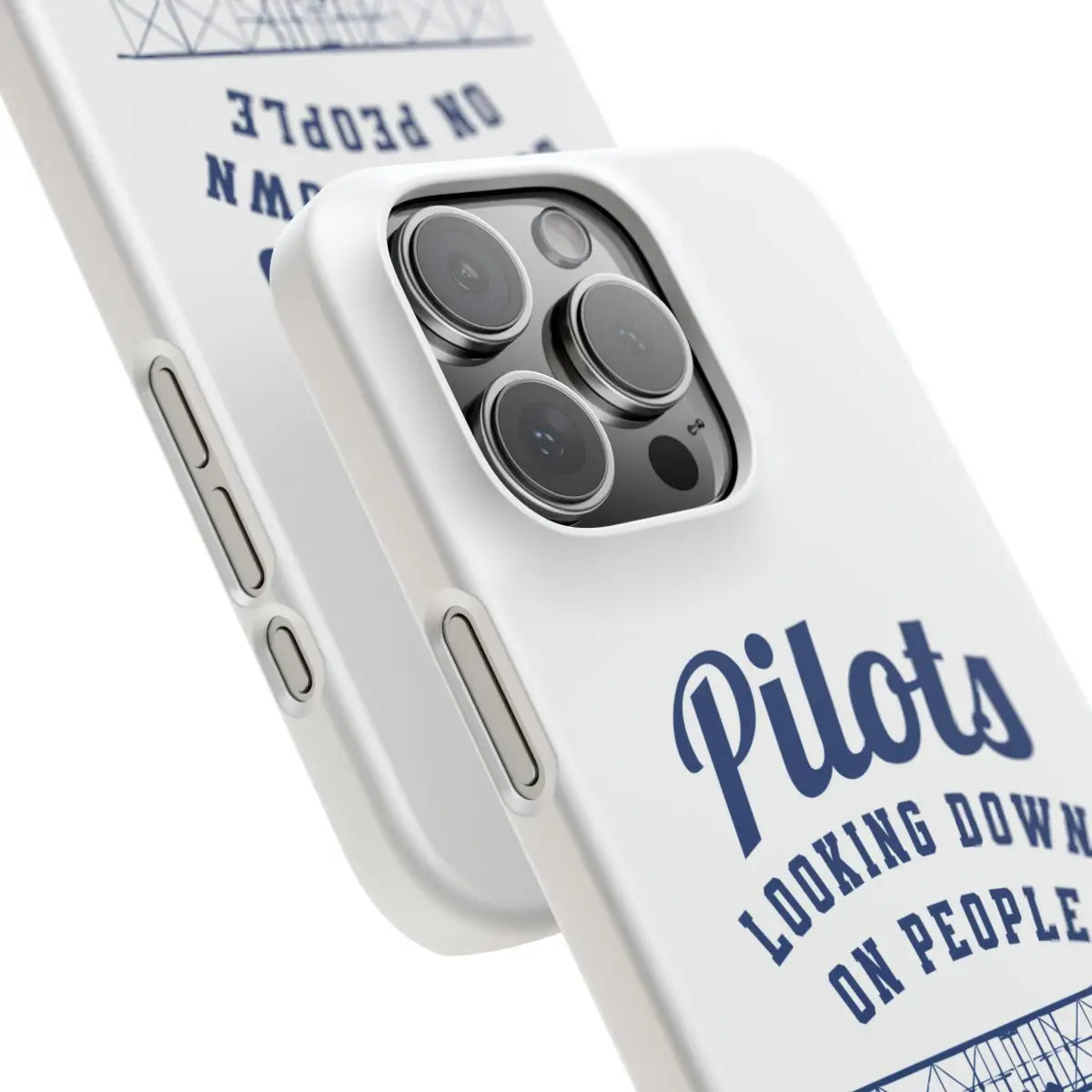 Pilot Theme Snap Case - Looking Down on People Since 1903 - Phone - Gifts for pilots - Aviation apparel
