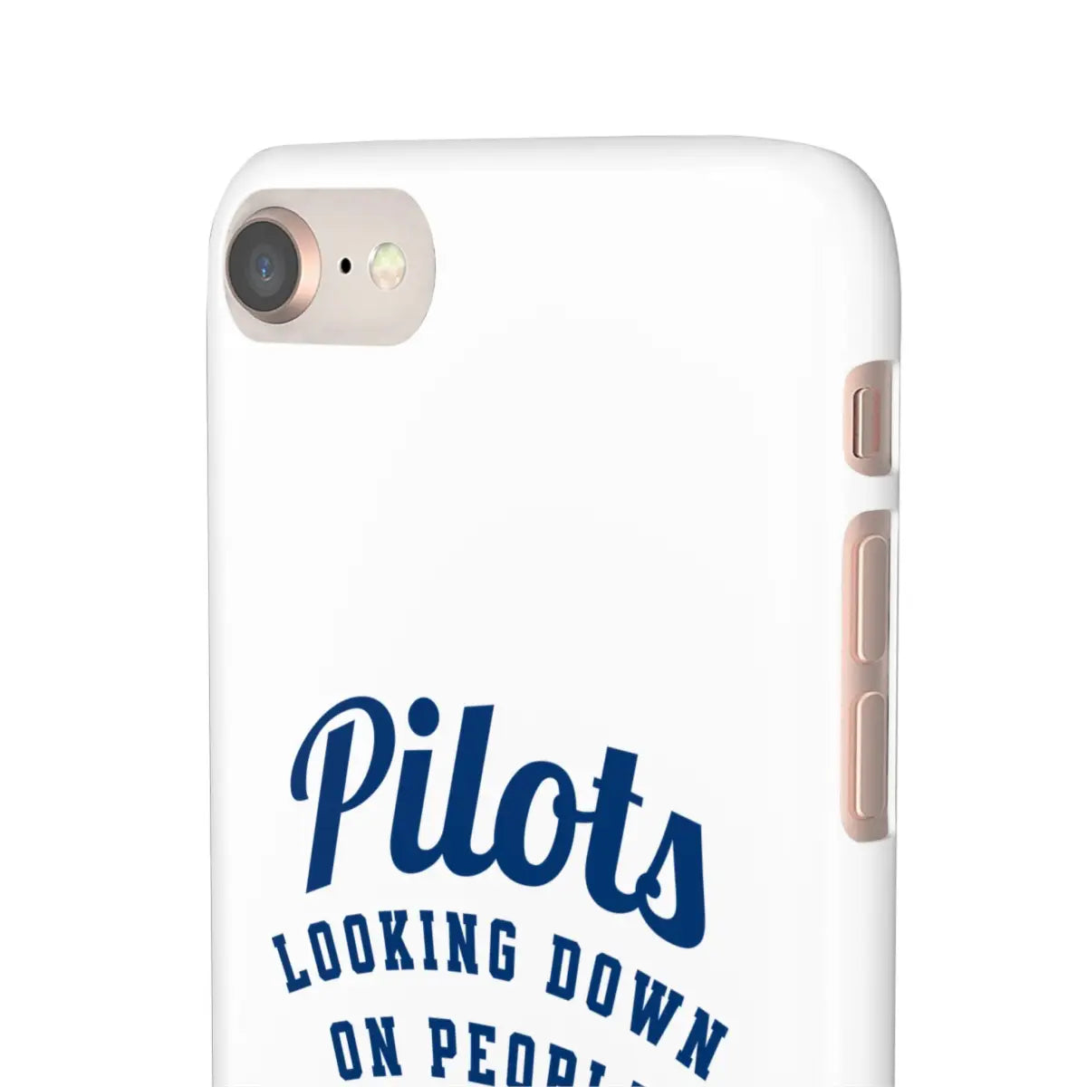 Pilot Theme Snap Case - Looking Down on People Since 1903 - Phone - Gifts for pilots - Aviation apparel