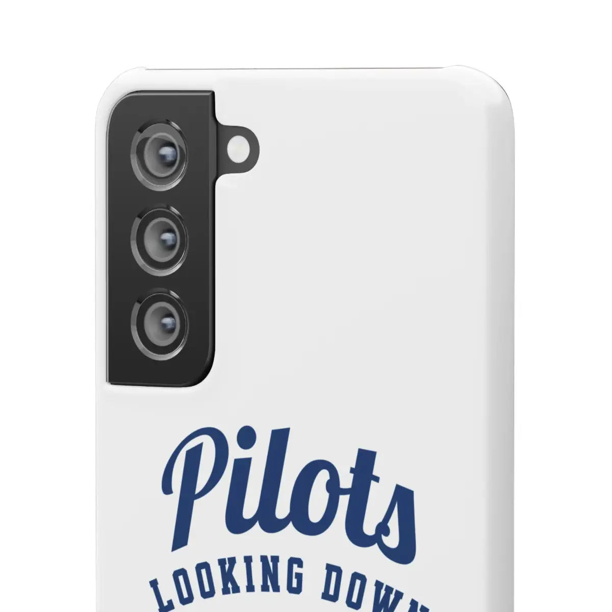 Pilot Theme Snap Case - Looking Down on People Since 1903 - Phone - Gifts for pilots - Aviation apparel