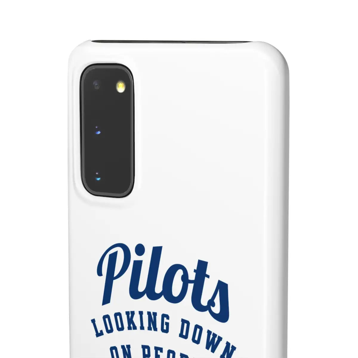 Pilot Theme Snap Case - Looking Down on People Since 1903 - Phone - Gifts for pilots - Aviation apparel