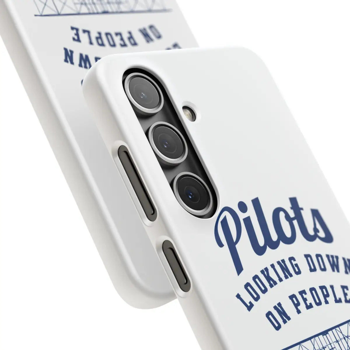 Pilot Theme Snap Case - Looking Down on People Since 1903 - Phone - Gifts for pilots - Aviation apparel