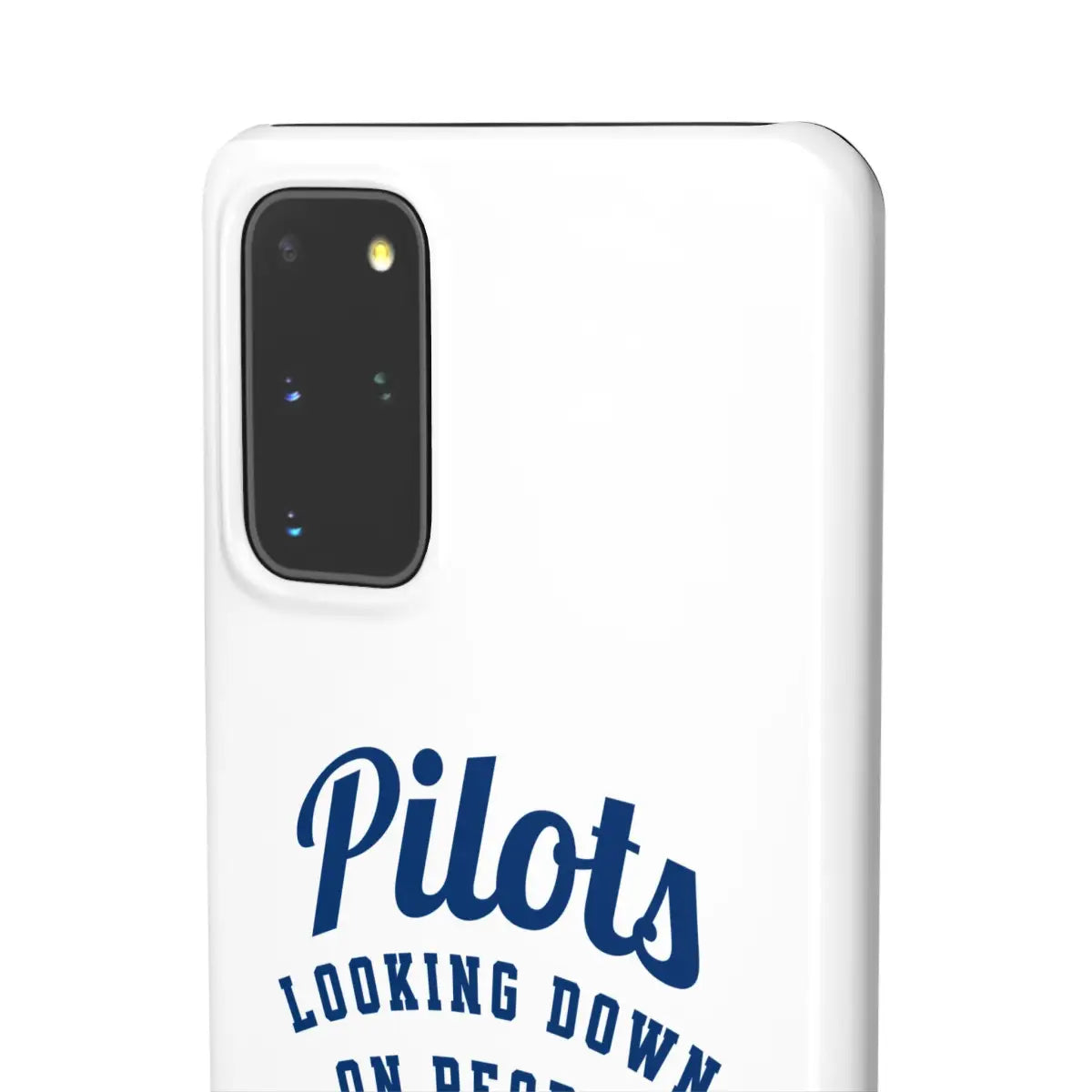 Pilot Theme Snap Case - Looking Down on People Since 1903 - Phone - Gifts for pilots - Aviation apparel