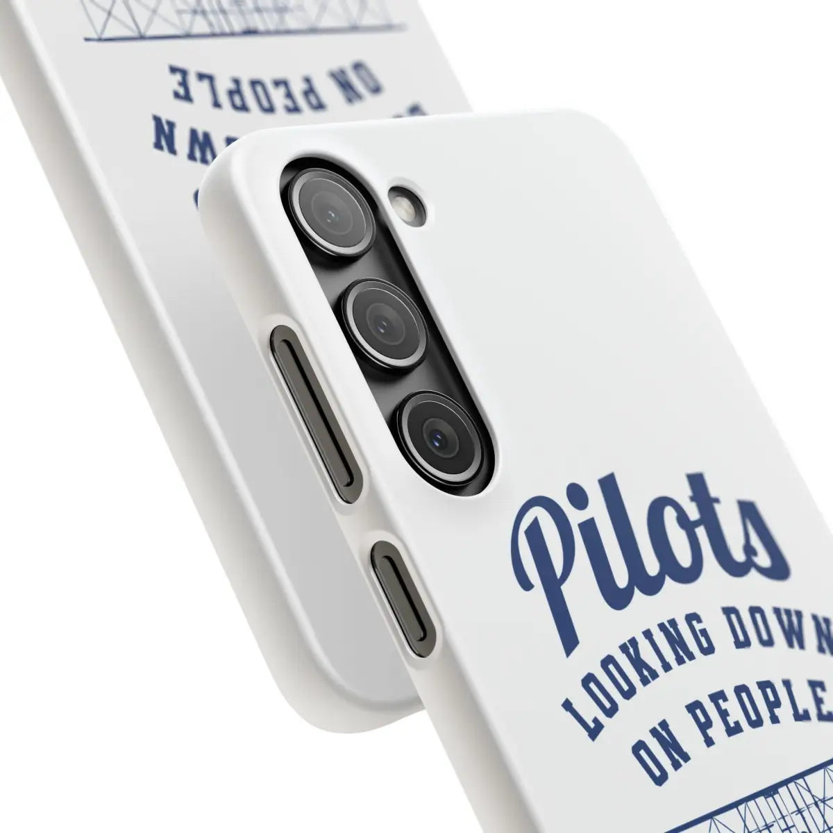 Pilot Theme Snap Case - Looking Down on People Since 1903 - Phone - Gifts for pilots - Aviation apparel
